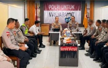 Coffee Morning, Kapolres Sumba Timur AKBP Dr. I Kadek Hery Cahyadi Bahas Evaluasi Tugas dan Pelayanan