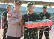 Kapolres Sumba Timur AKBP I Kadek Hery Cahyadi Kunjungi Batalyon TP 876 Palatana, Perkuat Sinergi TNI-Polri