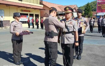 Kompol Teosasar Ngulu Jadi Wakapolres Ngada, Diminta Perkuat Koordinasi Internal