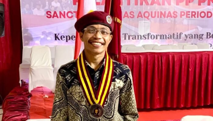 Pemred Suara Sumba Oscar Lakawa Dilantik sebagai Pengurus Pusat PMKRI, Emban Lembaga Literasi dan Kajian AI