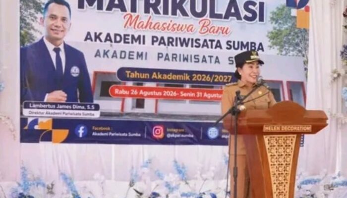 Bupati SBD: Anak Sumba Harus Jadi Penentu dalam Pengembangan Pariwisata