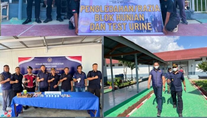 Enam Warga Binaan Kasus Narkoba di Lapas Waingapu Negatif Tes Urine