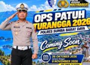 Polres Sumba Barat Daya Gelar Operasi Patuh Turangga Mulai 26 hingga 8 November, Kasat Lantas: Besok Ada Gelar