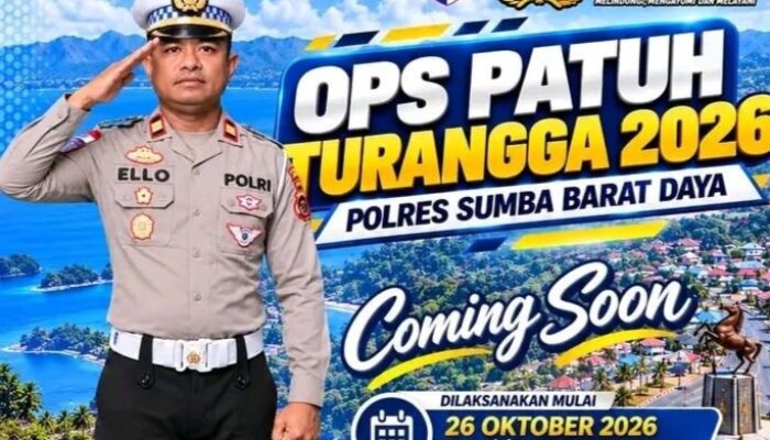 Polres Sumba Barat Daya Gelar Operasi Patuh Turangga Mulai 26 hingga 8 November, Kasat Lantas: Besok Ada Gelar