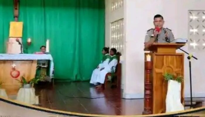 Minggu Kasih di Weekombaka, Polsek Wewewa Barat Soroti Miras hingga Judi Online